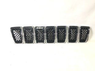 Кільця решітка радіатора хром (комплект) JEEP CHEROKEE (2019-21), (),