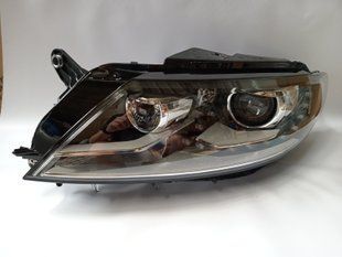 3C8941753S Фара левая с дхо белый поворот (комплектом) VOLKSWAGEN СС (2013-17), (3C8-941-753-S), (Новая запчасть. Неоригинал высокого качества)