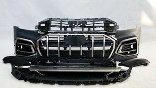 Бампер в сборе Q5 AUDI Q5 (2020-), (), (Новая запчасть. Неоригинал высокого качества)