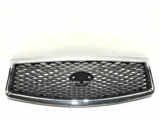623104HB1B Решетка радиатора ХРОМ INFINITI Q50 (2014-18), (62310-4HB1B), (Новая запчасть. Неоригинал высокого качества)
